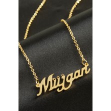 Resveq Müjgan Isimli Kolye -Sarı