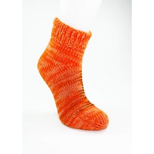 El Örgüsü Kışlık Şık Kadın Yün Patik D14