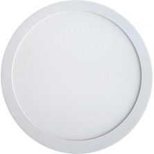 24W 3000K Sıva Üstü Sarı Işık Yuvarlak Tavan LED Panel