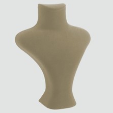 Resveq 23 cm Manken Anfora Kumaş-Sütlü Kahve