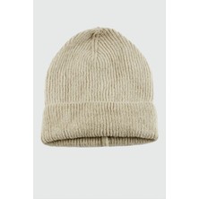 Resveq Katlamalı Bayan Bere-Kahverengi