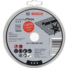 Professional Kesme Diski Düz Inox Için, 2608603254