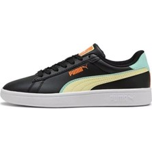 Puma  Smash 3.0 Playdate Jr Siyah Erkek Çocuk Sneaker 402826-02