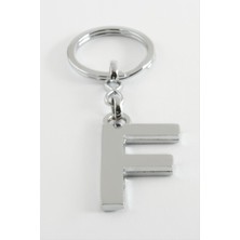 Resveq Metal Harf Anahtarlık-F