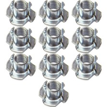 M6 Çakma Ağaç Somunu (10 Adet)