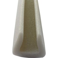 10 Adet Oluklu Kapı Altı Eşik Süngeri Soğuk Kesici Toz Rüzgar Önleyici Yalıtım Strafor Kapı Altı Gar