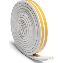 Kapı Bantı ve Pencere Fitili Bandı Yapışkanlı Beyaz 10MT