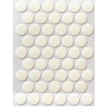 Parlak Beyaz Yağmur Yapışkanlı Vida Tapası Vida