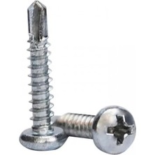 Akıllı Vida 3,9X25 mm Vida Matkap Uçlu Vida 12 Adet 1 Paket Vida