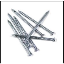 4X60 20 Adet Çelik Çivi Beyaz Galvanizli Oluklu Çivi Çivi