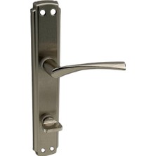 Miray Bravo Alm Nikel Saten Aynalı Kapı Kolu Wc Kapı Kolu 2 Yıl Nikel Tr