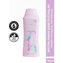 PAMUK ŞEKER KOKULU NEMLENDİRİCİ DUŞ JELİ - 750 ML