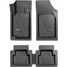    Renault Master  Uyumlu 5-D Oto Paspas ( Icon Siyah )