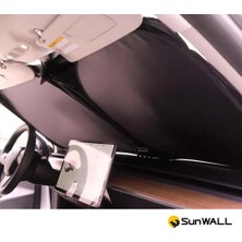 Tesla Model Y Için Tam Uyumlu Titanyum Gümüş Oto Güneşlik