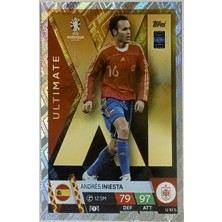 Andres Iniesta Topps Euro 2024 Ultımate
