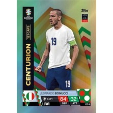 Match Attax Euro 2024 Futbol Kartları Centurion Leonardo Bonucci CC06