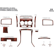 Citroen Boxer Jumper Ducato Konsol-Torpido Kaplama 2002-2006 11  Maun