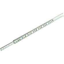 Teleskopik Ince Bilyalı Çekmece Rayı 17 mm 406 mm - Çekmece Rayları Çekmece Rayları Beyaz