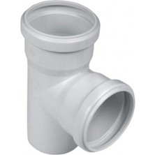 Fırat Pvc Te Çatal 100X100 Tesisat Malzemeleri