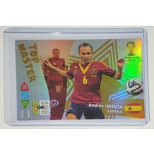 Panini Andres Iniesta Top Master
