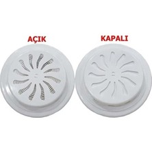 Ayarlı Cam Menfezi Doğalgaz Menfez Kapağı