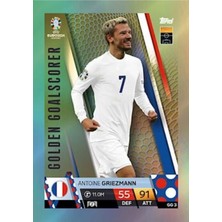 Match Attax Euro 2024 Futbol Kartları Golden Goalscorer Antoine Griezmann GG03