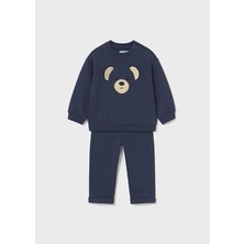 Mayoral Erkek Bebek Lacivert Sweat Pantolon Takım 2597