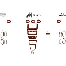 Dacia Duster Konsol-Torpido Kaplama 2018 19 Parça Maun
