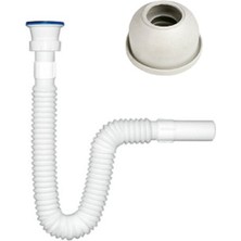 Yalın Körüklü Lavabo Sifonu Lavabo Sifonu Q32 Lavabo Sifonu