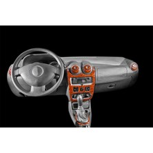 Dacia Sandero Logan Konsol-Torpido Kaplama 2008-2009 18 Parça Maun