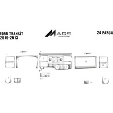 Ford Transit Konsol-Torpido Kaplama 2010-2014 22 Parça Alüminyum