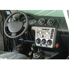 Ford Fiesta Konsol-Torpido Kaplama 2002-2005 7 Parça Alüminyum