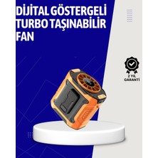 Resveq 5000MAH Şarjlı Soğutma Fanı Taşınabilir