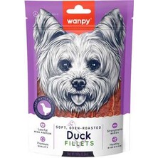 Wanpy Gerçek Ördek Fileto Köpek Ödülü 100GR