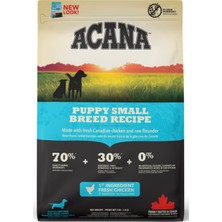 Acana Puppy Small Breed Tahılsız Tavuk ve Balıklı Küçük Irk Yavru Köpek Maması 2kg
