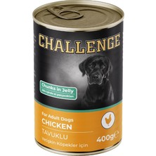 Challenge Tavuklu Yetişkin Köpek Konservesi 400GR
