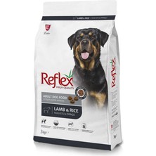 Reflex Kuzu Eti ve Pirinçli Yetişkin Köpek Maması 3kg