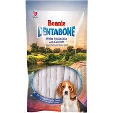 Bonnie Dentabone Twist Beyaz Köpek Ödül Kemiği 20LI