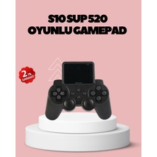 Resveq HDMI Tv Bağlantılı Orijinal S10 Gamepad 520 Oyunlu 2025 Seri Oyun Konsolu