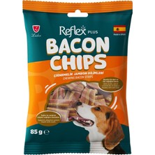 Reflex Plus Bacon Chips Chewing Strips Çiğnemelik Jambon Dilimleri 85GR