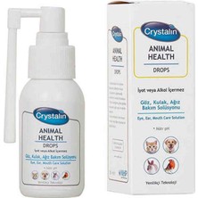 Crystalin Animal Health Drops Göz Kulak Ağız Solüsyonu 50ML