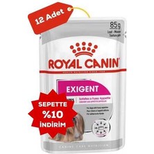 Royal Canin Exigent Seçici Köpek Konservesi 12X85GR (12LI)