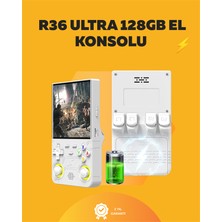 Resveq 128GB Dahili Hafızalı R36 Ultra – 4” IPS Ekran, Retro Konsol, 30.000+ Oyun Yüklü