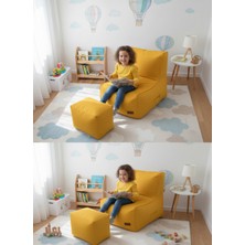 Velvet Kids Puff Koltuk & Oyun Koltuğu & Çocuk Koltuğu