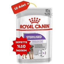 Royal Canin Kısırlaştırılmış Köpek Konservesi 12X85GR (12LI)