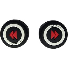 Cafele Ghost Of Tsushima Joystick Koruyucu Silikon Pad-2 Siyah Renk Xbox One S/One X/Xbox 360 İçin