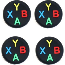 Harf Kodlu Xbox One S/one X/xbox E/xbox 360 Analog Koruyucu Silikon Pad