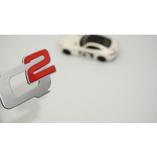 Dk Tuning Alfa Romeo Q2 Kırmızı Gri Bagaj Logo Arma