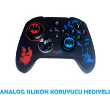 Xbox Series S/series x  Batman Koruyucu Silikon Kılıf + Analog Silikon Koruyucu