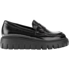 Gabor Best Fitting Kadın Kuşaklı Kalın Tabanlı Loafer Ayakkabı 75.300